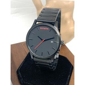 MVMT Men's Watch Quartz L2135B551 Classic Black Dial Stainless Steel 45mm